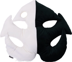 Dekorativni plišast vzglavnik v obliki lista – Tip 2