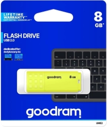 USB ključ GOODRAM UME2 8GB USB 2.0 rumen