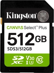pomnilniška kartica SD 512 GB Canvas Select Plus Gen3 150 MB/s