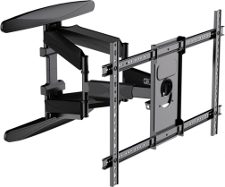 Stenski nosilec za TV 40–75" z zgibno roko, nagib in vrtenje, VESA 600×400