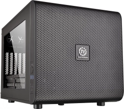 Thermaltake Core V21 Micro ohišje z oknom, USB 3.0, 200 mm ventilator, črno