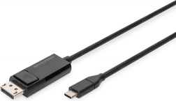 Digitus dvostranski USB tip C na DisplayPort adapter 8K 2 m