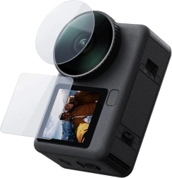 Telesin komplet kaljenih stekel za DJI Osmo Action 6 (objektiv in zaslona)