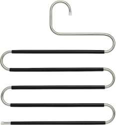 Nedrseča S‑obešalnik za hlače, 5 nivojev