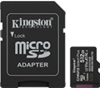 Pomnilniška kartica microSD 512GB Canvas Select+ z adapterjem