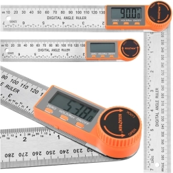 Electronic digital angle finder Bigstren 360° with 200 mm ruler