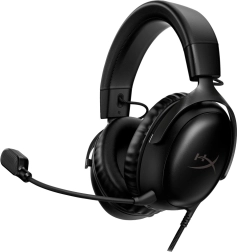 Hyperx cloud iii črne gaming slušalke z mikrofonom