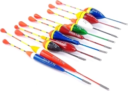 Komplet ribiških plovcev 10 kosov