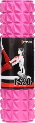 Masažni fitnes valj HMS FS205, 45 cm – Rožnata