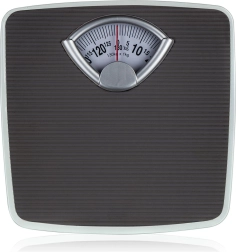 Osebna mehanska tehtnica 130 kg – črna