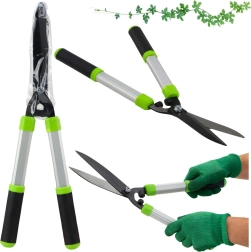 Ročne škarje za živo mejo z etuijem 59 cm