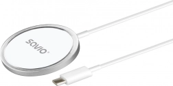 Magnetni indukcijski namizni polnilnik 15 W Savio
