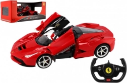 Daljinsko voden avto FERRARI LAFERRARI 1:14 z odpirajočimi se vrati, 2,4 GHz, RASTAR, rdeč