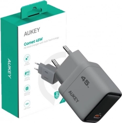 Mini polnilnik AUKEY 45W USB-C s hitrim polnjenjem