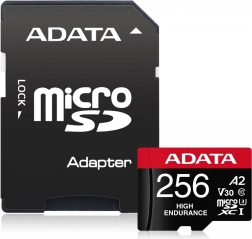 Kartica microSD ADATA High Endurance 256GB UHS-I V30 A2