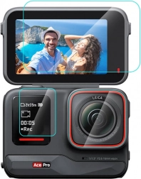 Zaščitna folija iz kaljenega stekla 3 v 1 za Insta360 Ace Pro