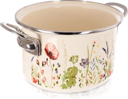 Enamelled pot cream Maki 20 cm, 3 l