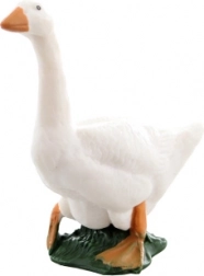 Plastična figurica gos na travniku 6 × 7 cm