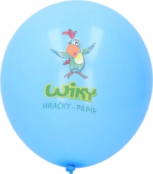 Moder balon z natisom WIKY 30 cm – pakiranje 100 kos