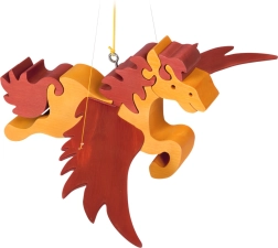 Fauna lesen leteči konj za obešanje