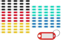 Komplet barvnih ključnih oznak – 100 kosov