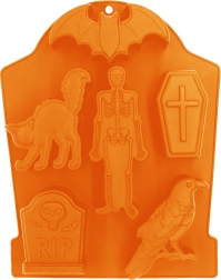 Silicone Halloween Baking Mold – 6 Cavity
