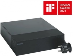 Podaljšek TV zaščiten 2 m črna