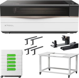 XTool P3 80W laserski gravirnik – komplet vse v enem