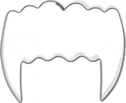 Kovinski modelček za izrezovanje vampirski zobje 5,5 cm