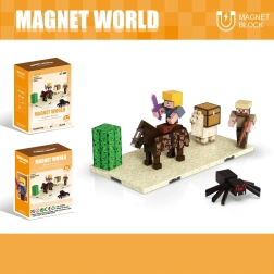 Gradbeni set Magnet World Puščavski Konvoj