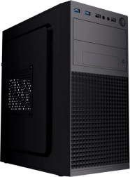 Računalniško ohišje Fornax K300 Micro-ATX, 2× USB 3.0 in 2× USB 2.0, črno