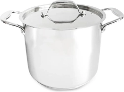 Stainless steel pot with lid Kitchisimo Chef 20 cm, 4.7 l