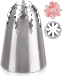 Cukričarska nastavka – zvezda iz nerjavnega jekla ORION