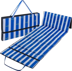 Zložljiva plažna podloga za prodnato plažo Trizand XXL 1 cm, vodoodporna - 1 kos