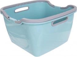 Kvadratna pralna posoda 22 l s zložljivimi ročaji