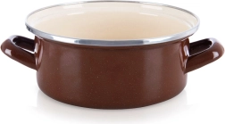 Emajliran lonec Brown 20,5 cm, 2,2 l