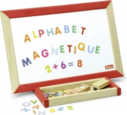 Jeujura lesena večnamenska tabla 44x30 cm s priborom