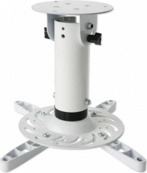 Stropni nosilec projektorja 20 cm bel