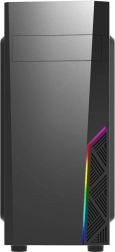 PC ohišje T8 ATX Mid Tower z 120-mm ventilatorjem in RGB