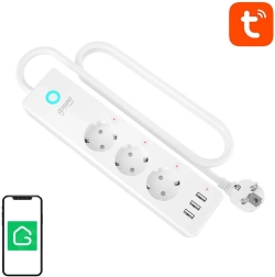 Pametna WiFi vtičnica Gosund P1 Plus (3x AC schuko, 3x USB-A) Tuya