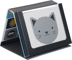 Petit Collage Čas na trebuhu - ogledalo s slikami Peekaboo