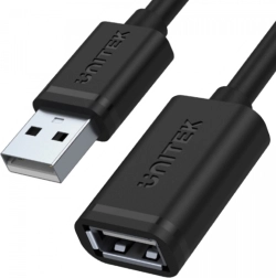 Podaljševalni kabel USB 2.0 A–A (moški–ženski) 0,5 m UNITEK