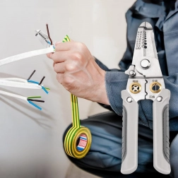 Multifunkcijske klešče za snemanje izolacije in krimpanje kablov 0,8–3,2 mm 7 v 1
