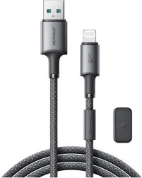 Joyroom magnetni kabel USB–Lightning 1,2 m, 3A, siv