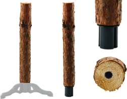 Leseno stojalo za božično drevo na štirih nogicah