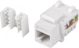 modularna keystone vtičnica RJ45 UTP Cat.6 90° za montažo v dozo
