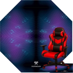 Zaščitna gaming podloga za pod stol DUNMOON, osemkotna 120 × 120 cm, 4 mm