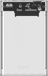 orico 2,5" zunanji ohišje za disk, prozorno, usb 3.0 5 gb/s