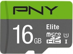 Pomnilniška kartica microSDHC PNY Elite 16 GB UHS‑I U1