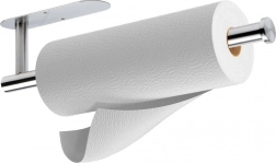Nerjavno stojalo za papirnate brisače, srebrno